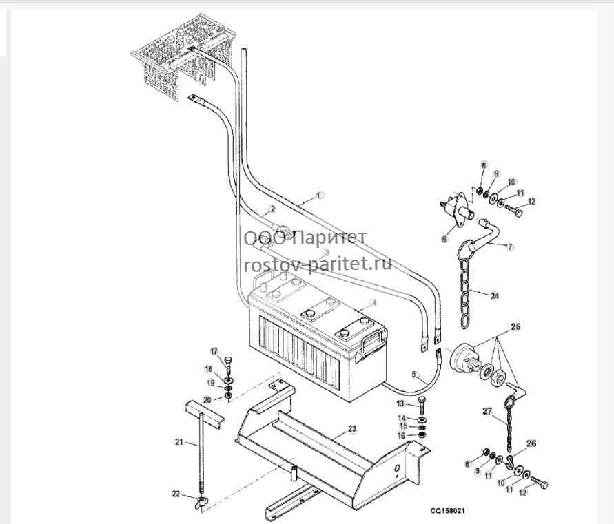 BATTERY AND CABLES 
